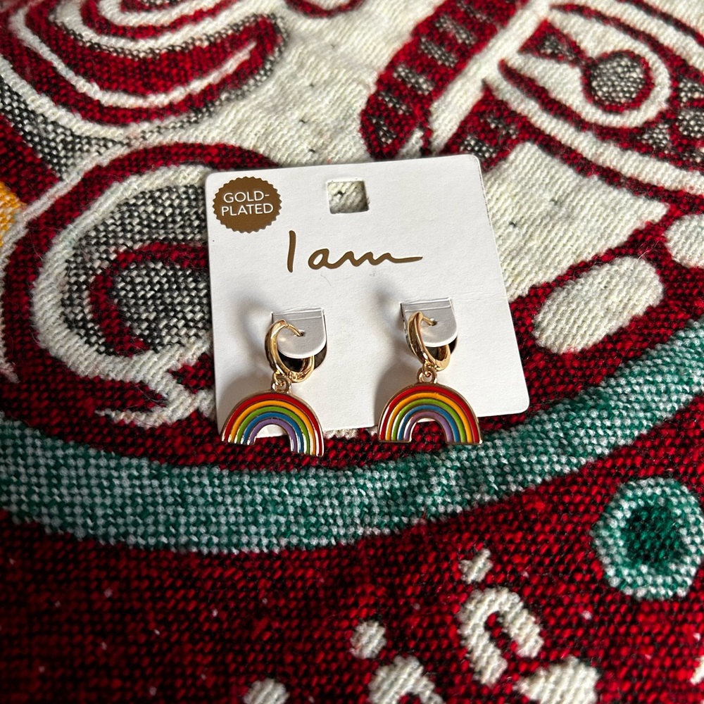 Rainbow earrings